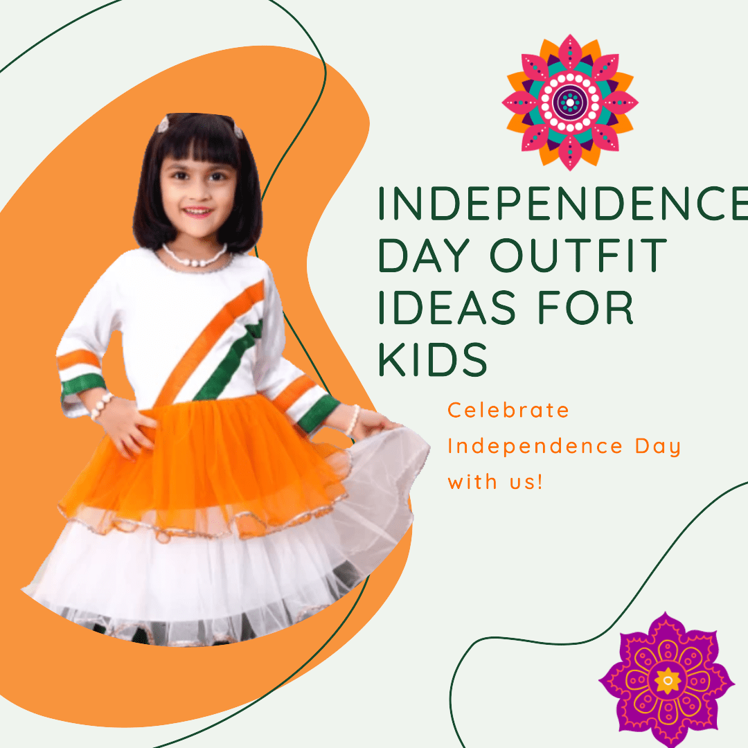 बच्चों के लिए स्वतंत्रता दिवस की पोशाक