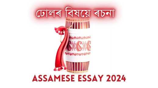 ঢোলৰ বিষয়ে ৰচনা | Assamese Essay For 2024